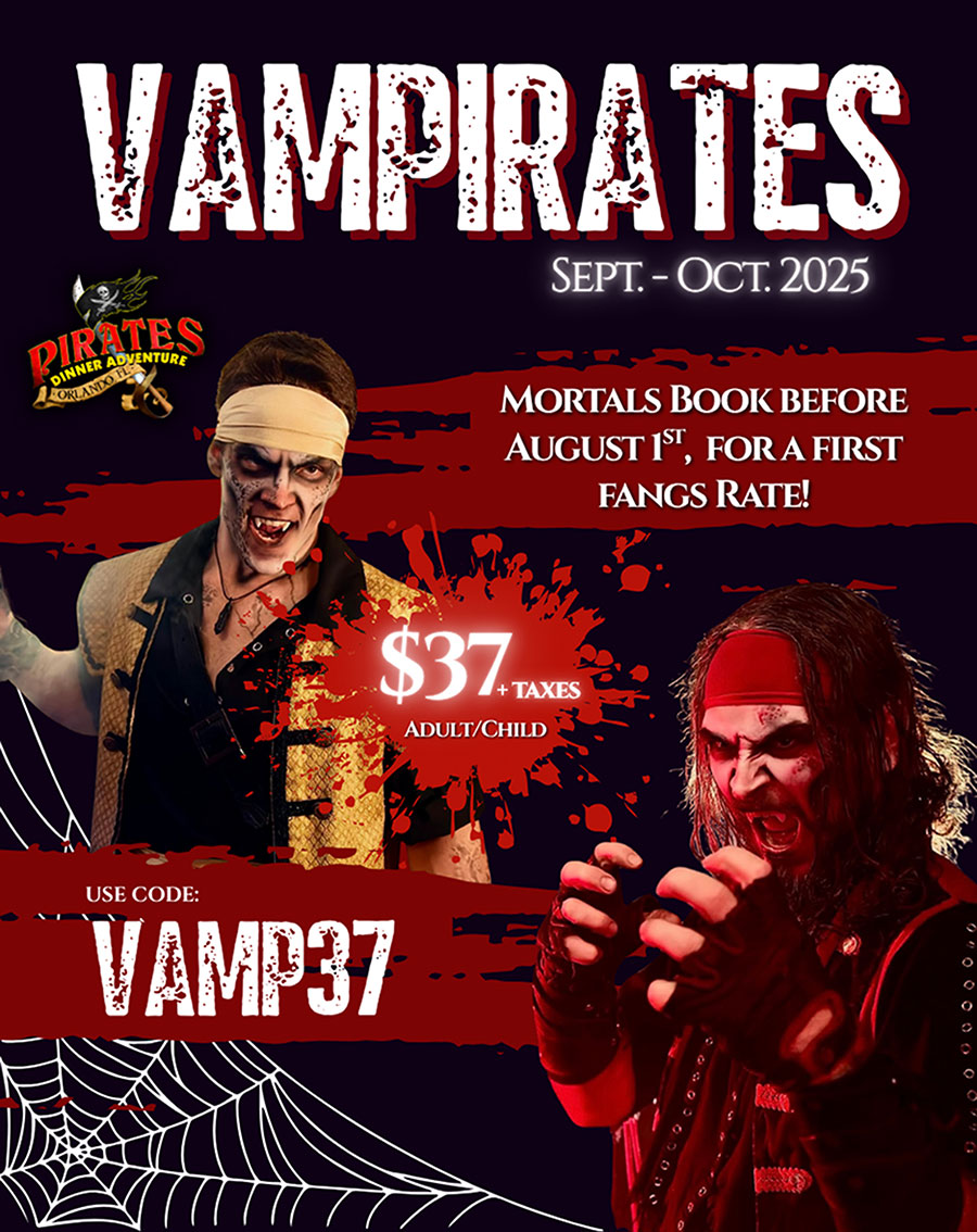 Pirates Dinner Adventure Vampirates Pre-Order