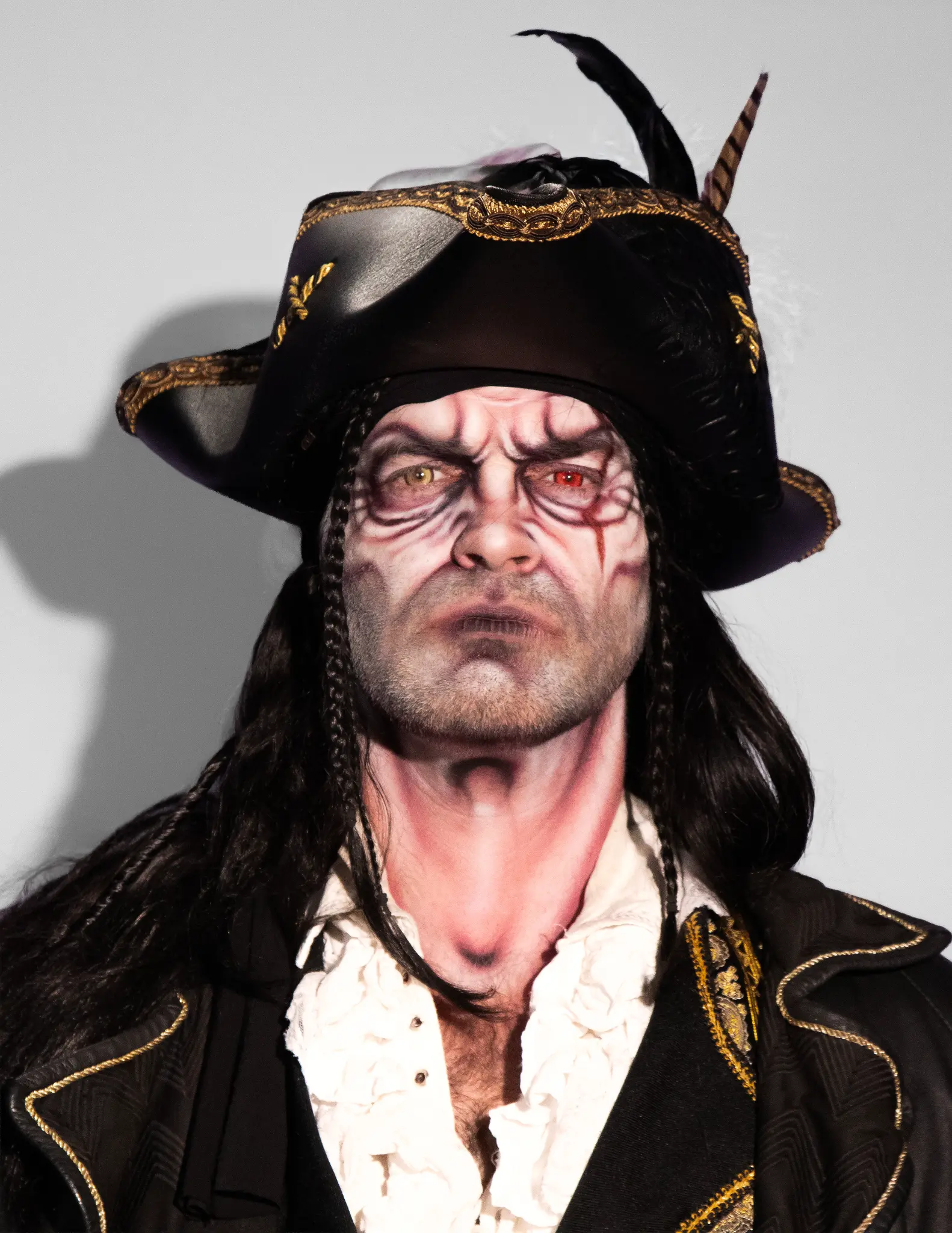 Captain Sebastian the Black, the dreaded vampire pirate captain